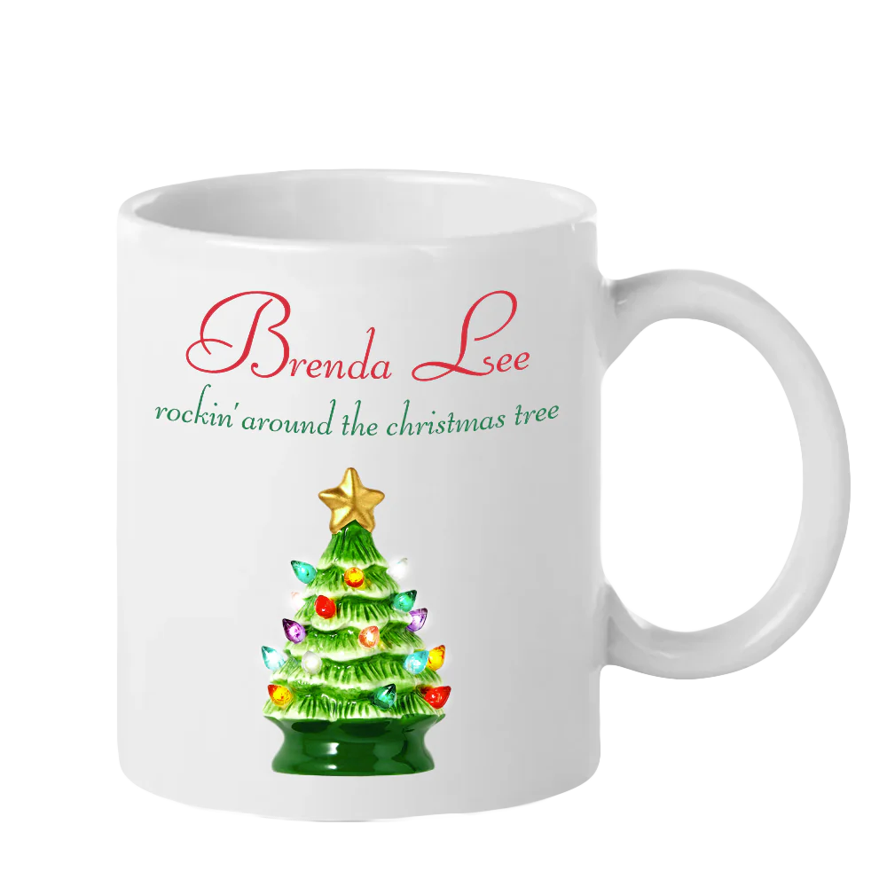 Brenda Lee Christmas Mug