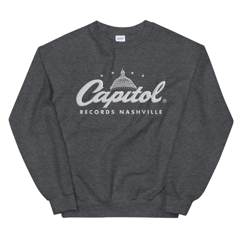 Capitol Records Nashville Logo Crewneck (Grey)