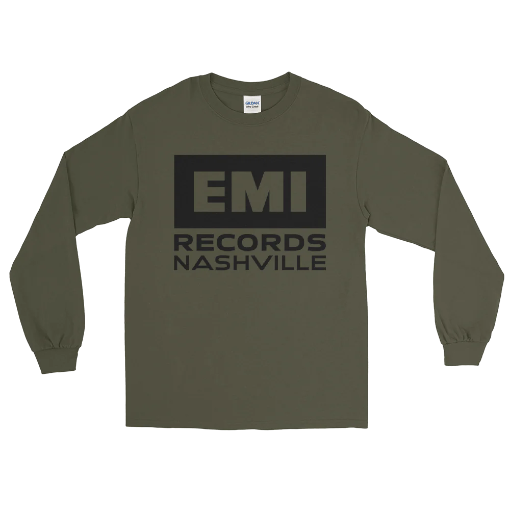 EMI Nashville Logo Longsleeve (Green) - Image 2