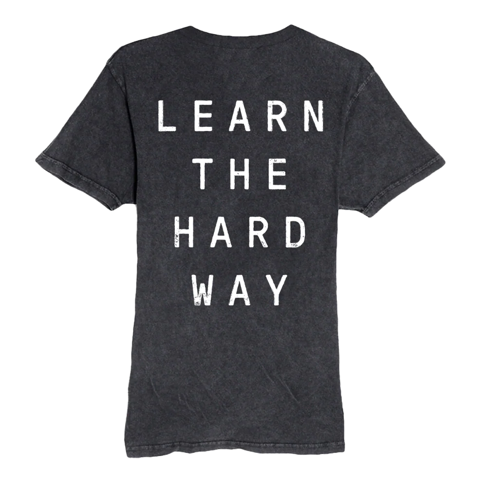 Learn The Hard Way (Signed CD + T-Shirt) - Image 4
