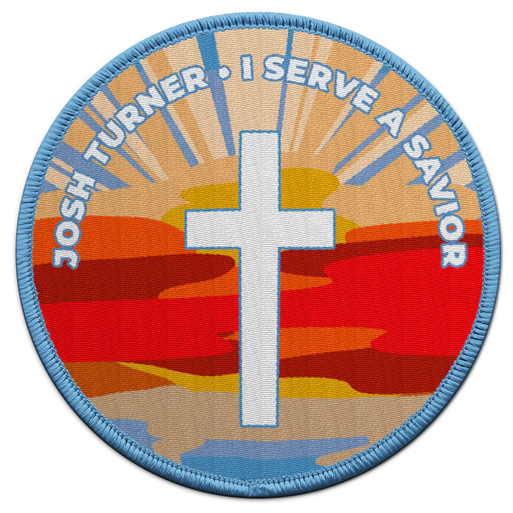 I Serve a Savior Patch