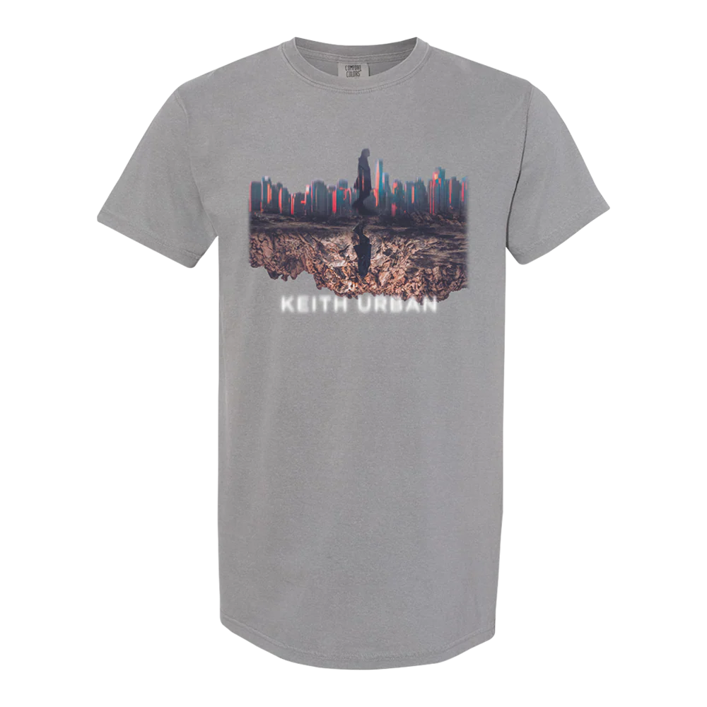 Keith Urban Grey Skyline T-Shirt