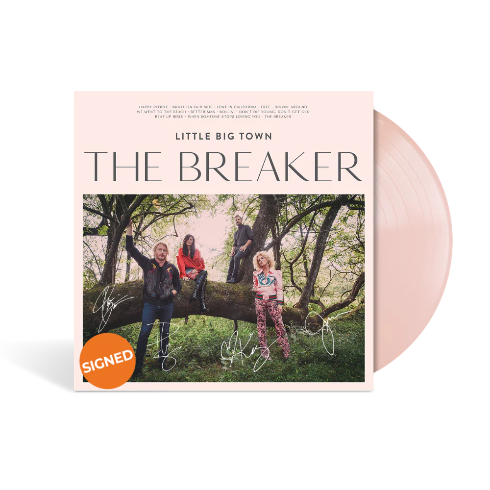 The Breaker (Vinyl-Opaque Baby Pink-Signed)