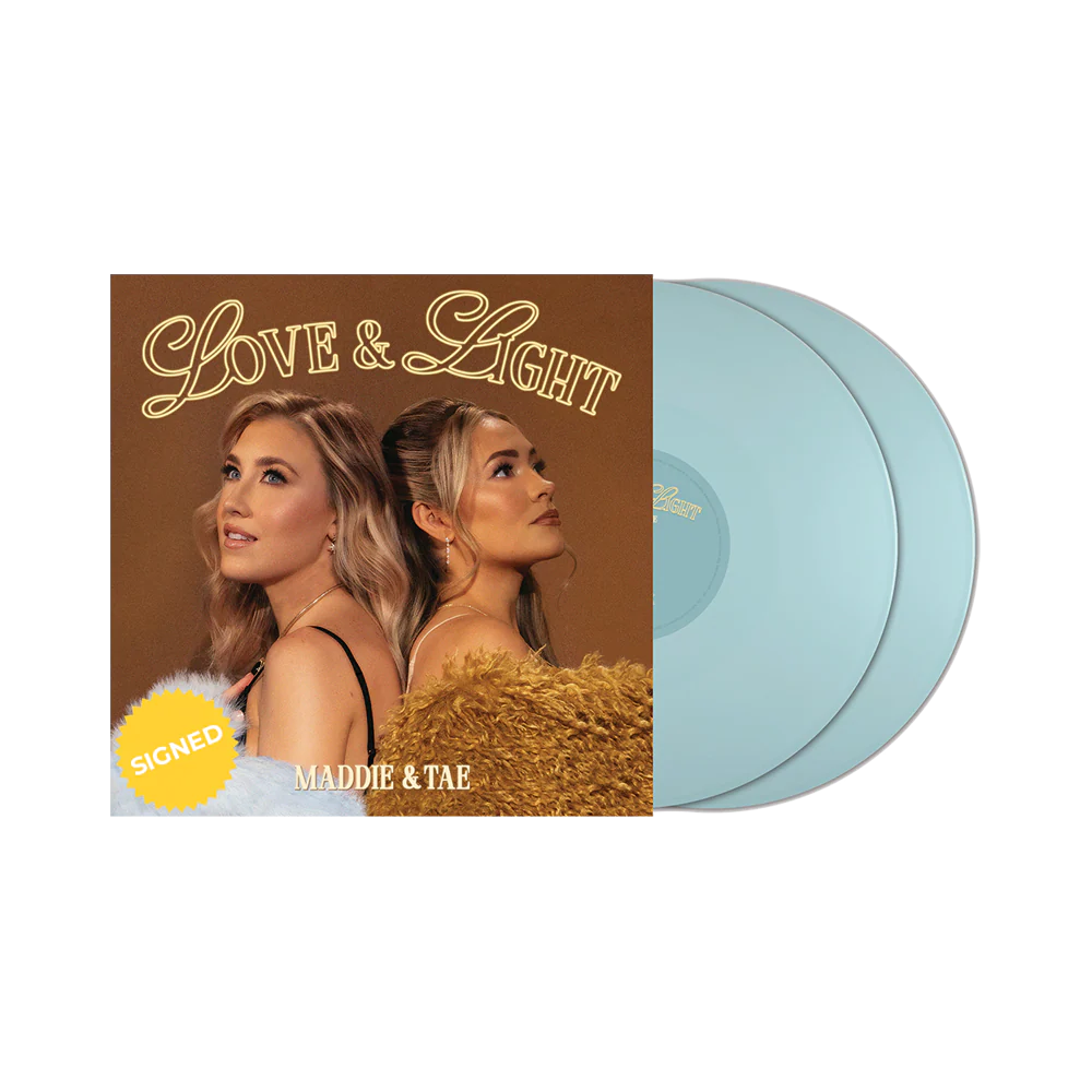 Love & Light (2LP-Vinyl-Opaque Baby Blue-Signed-TV Art Card)