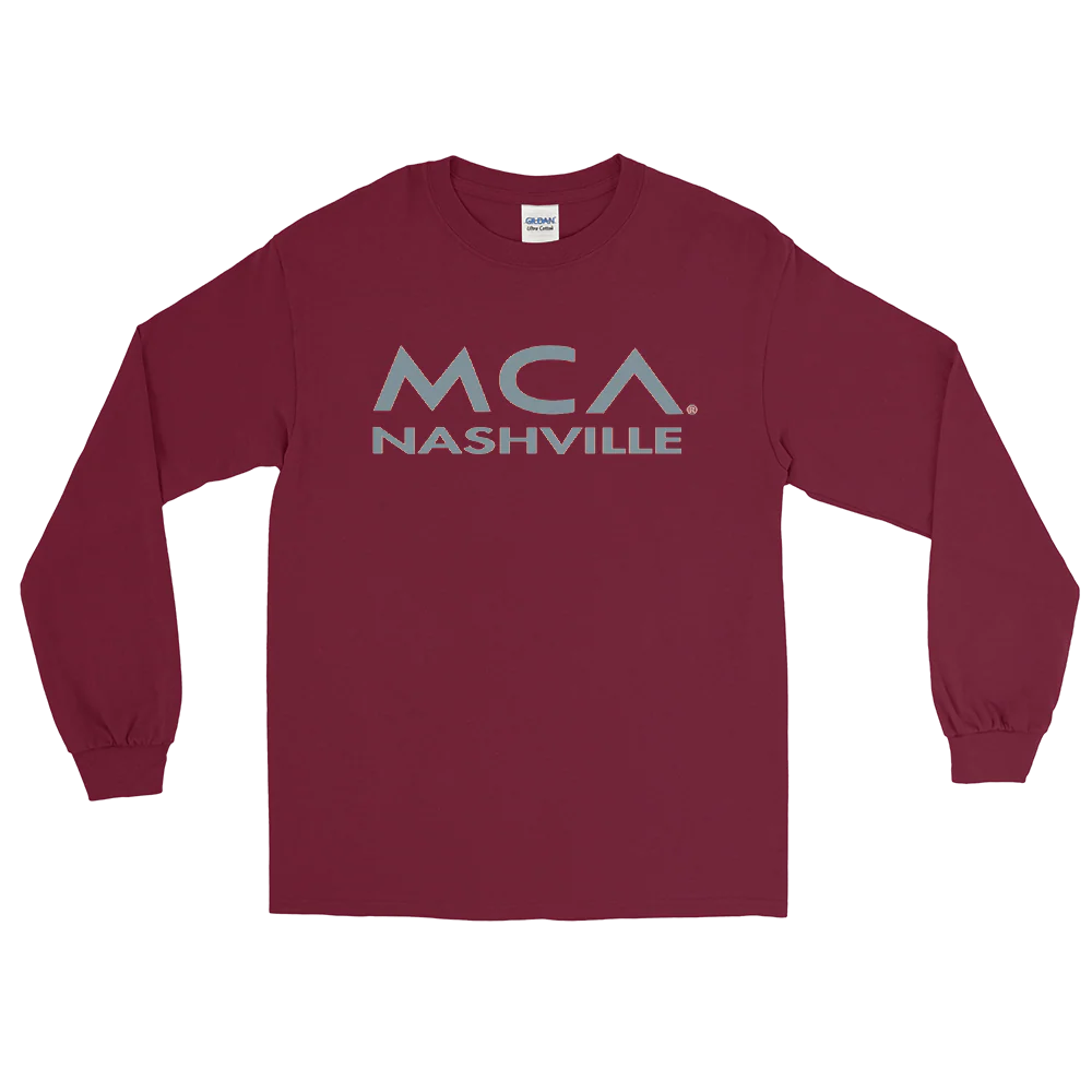 MCA Nashville Logo Longsleeve (Maroon) - Image 2